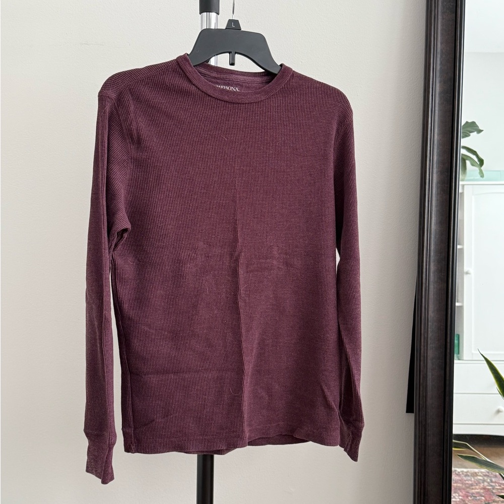 Maroon Long Sleeve Shirt